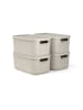 Rotho Aufbewahrungsbox 4er Set 12 l ALBULA LIGHT