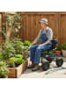 relaxdays Fahrbarer Gartensitz in Grün