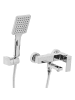 Beliani Wannenarmaturen BALNEARIO in Silber - (W) 19 x (H) 179 x (L) 14 cm