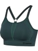Hummel Sport-BH "Hmlmt Power Seamless Sports Bra" in Grün