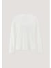 Hessnatur Hessnatur Longsleeve Oversize aus TENCEL™ Lyocell und Bio-Baumwolle in naturweiss