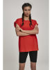 Urban Classics Urban Classics Damen Ladies Extended Shoulder Tee in bloodorange