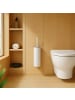 relaxdays Toilettenbürste in Weiß - (B)9 x (H)36,5 x (T)11 cm