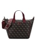 Guess Follie Shopper Tasche 32 cm in brown logo