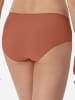 Schiesser Panty Invisible Cotton in terracotta