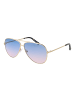 Pucci Frauen Sonnenbrille Flieger Gold