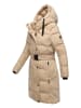Navahoo Wintermantel Funkelteddy 14 in Beige