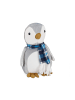 relaxdays Türstopper Pinguin in Dunkelgrau