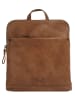 Sansibar Rucksack echt Leder in cognac