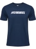 Hummel T-Shirt Hmlelemental Herren in DRESS BLUES