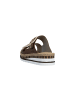 rieker Ledersandalen mit Keilabsatz „Montreux“ Braun