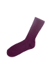 Joha Woll-Socken Merinowolle in aubergine