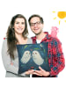 Mr. & Mrs. Panda Dekokissen Gespenster  Liebe  Design ohne Spruch in Weiß