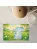 Mr. & Mrs. Panda Puzzle Elefant Seifenblasen Design ohne Spruch in Weiß
