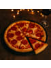 relaxdays 4 x Pizzablech + Gestell