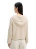 Marc O'Polo Strick-Hoodie loose cropped in Grey Silk