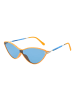 Funky Buddha Frauen Sonnenbrille Katzenauge Orange