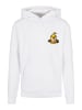 F4NT4STIC Basic Hoodie Rubber Duck Wizard HOODIE UNISEX in weiß