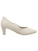Caprice Flacher Pump in silber
