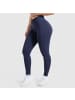 SMILODOX Leggings Cetrina Scrunch in Marineblau