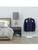 relaxdays Stummer Diener in Weiß - (B)46 x (H)102 x (T)24 cm