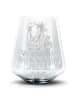 Mr. & Mrs. Panda Glas Pinguin & Maus Wanderer mit Spruch in Transparent