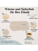 Hofbrucker Lammfell-Handwärmer für Kinderwagen in Beige