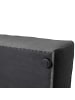 58 aufm Kessel SOFA 4-Sitzer mit Hocker rechts Kattrina Flachgewebe anthrazit