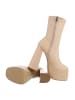 Ital-Design Stiefelette in Beige