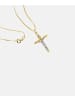 Diamant L'éternel Halskette aus 585 Gelbgold
