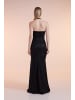 Unique Kleid Glamourous Evening Dress in Black