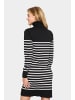 SAINT TROPEZ Kleid MilaSZ Fitted in Black Ice Stripe
