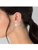 Glanzstücke München Ohrhänger Sterling Silber roségold Süßwasser-Zuchtperle weiß in weiß