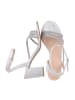 Ital-Design High-Heel Sandalette in Silber