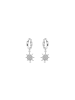 Luxenter Ohrringe Tysco mit Rhodium-Finish – TYSCO
