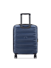 Delsey Meteor 4 Rollen Kabinentrolley 55 cm mit Dehnfalte in blue
