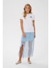 SAINT TROPEZ T-shirt RaeaSZ Gerade Passform in Bright White