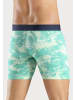 Bruno Banani Langer Boxer in mint bedruckt/mint/navy/hellgrün