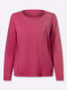 WITT WEIDEN Rundhals-Pullover in fuchsia