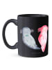 Mr. & Mrs. Panda Tasse Axolotl Freundin ohne Spruch in Schwarz