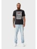 OLDSKULL T-Shirt Asian Onzen Skull Party Graphic in Black