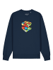wat? Apparel Sweatshirt Pixel Zauberwürfel in Dunkelblau