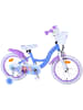 Volare Kinderfahrrad Disney Frozen 2 für Mädchen 16 Zoll Kinderrad Blau/Lila 4 Jahre