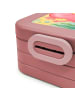 Mr. & Mrs. Panda MEPAL Bentobox Axolotl Hurra Design mit Spruch in Rot Pastell