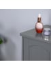 relaxdays Waschbeckenunterschrank in Grau - (B)60 x (H)60 x (T)30 cm