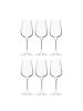 Butlers SANTÉ 6x Rotweingläser 480ml in Durchsichtig