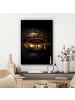 MuchoWow Leinwand bilder Goldene Lippen (BxH)