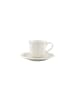 Villeroy & Boch Espressotasse mit Untertasse Manoir 80 ml weiß in weiß