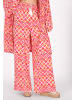 IZIA Women Pants in pink multicolor