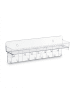 relaxdays Schmuckhalter in Transparent - (B)30 x (H)12 x (T)8 cm